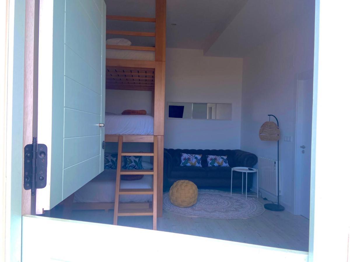 Precioso Loft En Caion Rocha, Sobre La Arena Y El Mar Apartment Cayon ภายนอก รูปภาพ